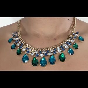 Teardrop Crystal Necklace